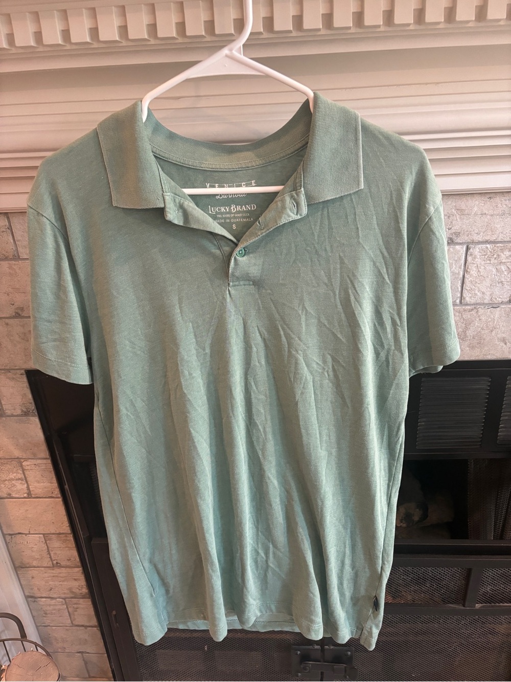 Lucky Brand Men's Green Polo Shirt
